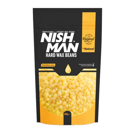 Ceara epilatoare granule 500 gr nish man galbena