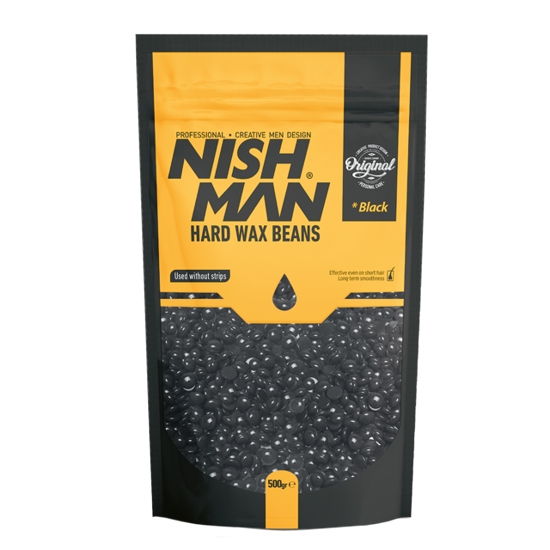 Ceara epilatoare granule 500 gr nish man neagra