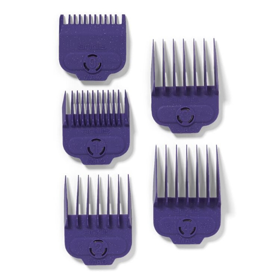 Gratare cu magnet - ANDIS - Set  5 gratare - 1,5 - 13 mm