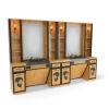 SOMPREMIUM - Mobilier frizerie / Barber Shop - Model BT181