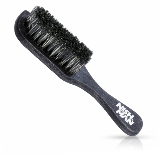 NISH MAN - Perie profesionala - fade brush - S