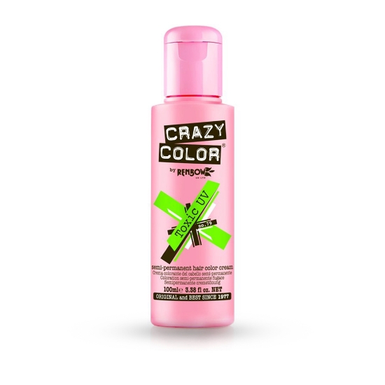 CRAZY COLOR - Vopsea semi-permanenta TOXIC UV - no.79 - 100 ml