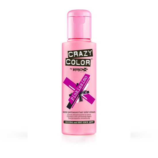 CRAZY COLOR - Vopsea semi-permanenta PINKiSSIMO - no.42 - 100 ml