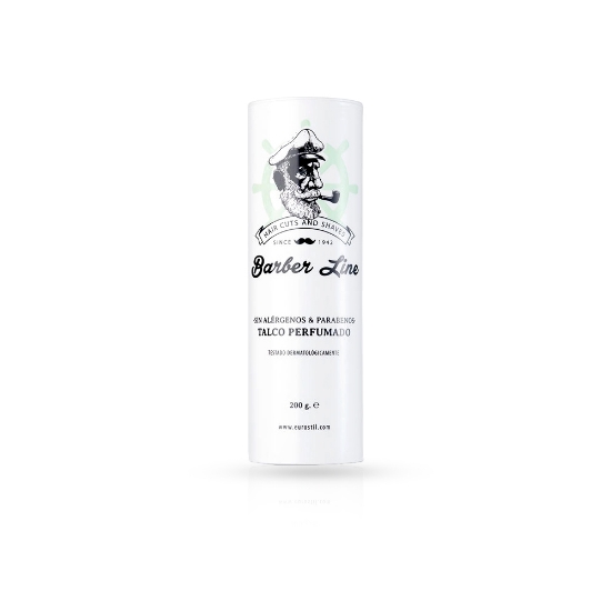 EUROSTIL - Pudra de talc parfumata - Barber Line - 200 g