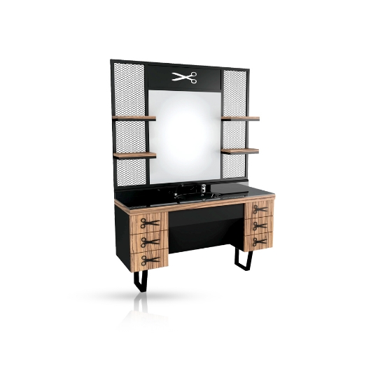 SOMPREMIUM - Mobilier frizerie / Barber Shop - Model BT111