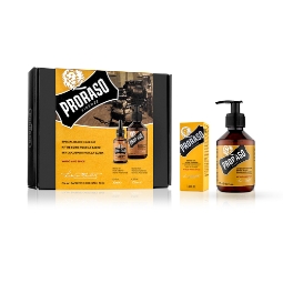 PRORASO - Set ingrijire barba - Ulei + Sampon -  Wood and spice