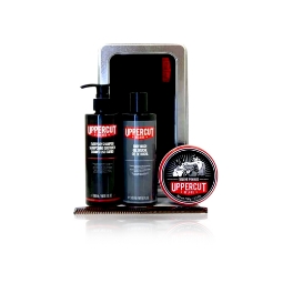 UPPERCUT - Set cadou din 4 produse Grooming Deluxe Pomade