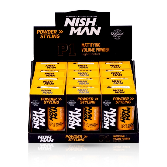 NISH MAN - Pachet promo - Pudra de volum - 24 buc