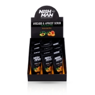 NISH MAN - Pachet promo - Scrub facial - Apricot - 150 ml - 12 buc