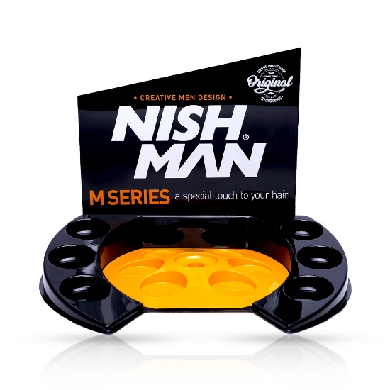 NISH MAN - Stand prezentare ceara de par seria M