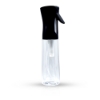 Pulverizator frizerie transparent - 300 ml - negru