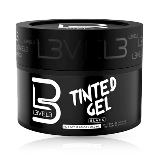 Gel de par - L3VEL3 - Negru - 250 ml