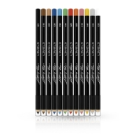Creioane colorate - L3VEL3 - pentru Hair Design - 12 buc