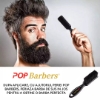 Marker contur barba + perie fade - POP BARBERS - Negru