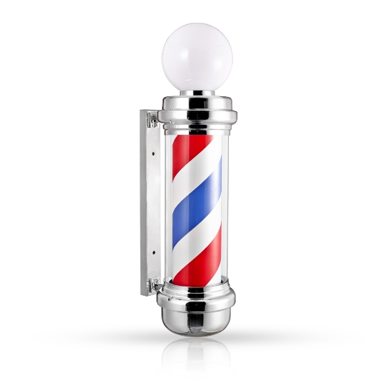 Mirplay - Reclama luminoasa Frizerie / Barber Shop - Pablo - BARBER POLE