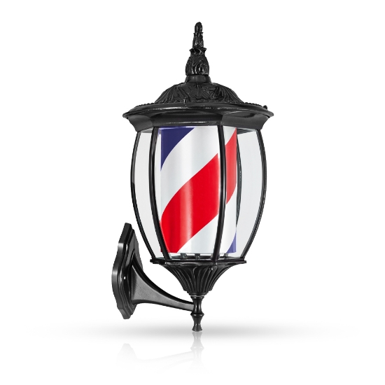 Mirplay - Reclama luminoasa Frizerie / Barber Shop - Pauly - BARBER POLE 