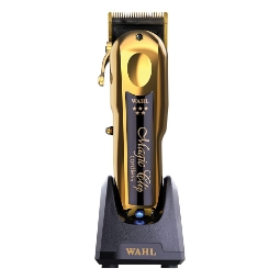 Безжична машинка за подстригване - WAHL - Magic Clipper Gold Edition - Премиум гребен - приставка