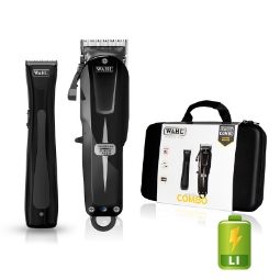 Set combo - WAHL - Super taper black + Beret silver