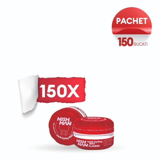 Pachet promo - NISH MAN - Ceara de par 30 ml - 03 - 150 buc