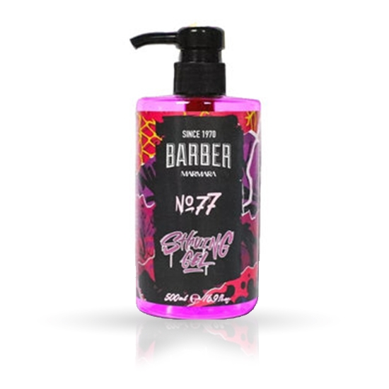 MARMARA BARBER -Gel de ras no.77 - Rosu - 500ML