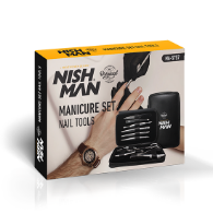 Снимка на Комплект инструменти за маникюр - NISH MAN - 10 броя