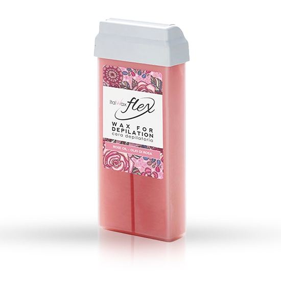 Imagine Ceara epilatoare - ITALWAX - Cartus - Ulei de Roze Flex - 100 ml