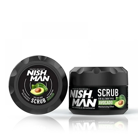 Imagine Scrub facial AVOCADO - NISH MAN - 300 ml 