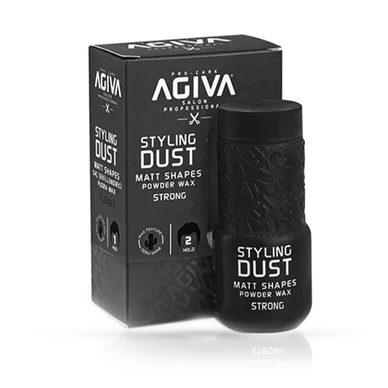 Снимка на Пудра за обем - AGIVA - Strong Black - 20 гр