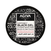 Снимка на Гел за коса - AGIVA - Черен- 250 мл