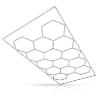 Снимка на Лед система за осветление - шестоъгълна  - 4.84 x 2.43 м