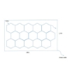 Снимка на Лед система за осветление - шестоъгълна  - 4.84 x 2.43 м