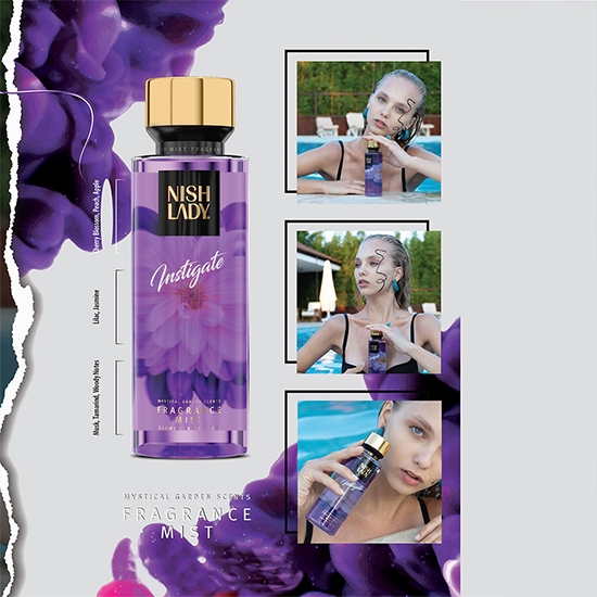 Imagine Spray pentru corp - NISH LADY - Instigate - 260 ml