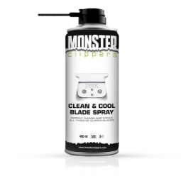 Снимка на Спрей за почистване за машинки за подстригване -  MONSTER CLIPPERS - 400 мл