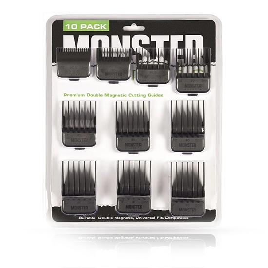 Imagine Set gratare magnetice - MONSTER CLIPPERS - 0.5 - 8 - Negre