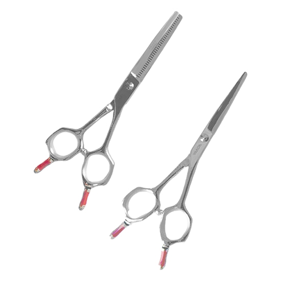 Снимка на Set foarfece - ROVRA - Student series - 5.5 inch cu pieptene si clipsuri