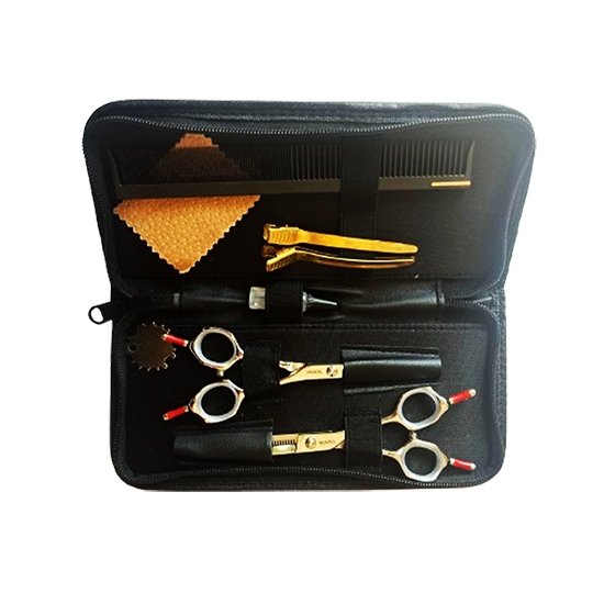 Снимка на Set foarfece - ROVRA - Student series - 5.5 inch cu pieptene si clipsuri