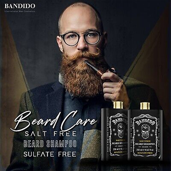 Imagine Sampon pentru barba - BANDIDO -  250 ml 