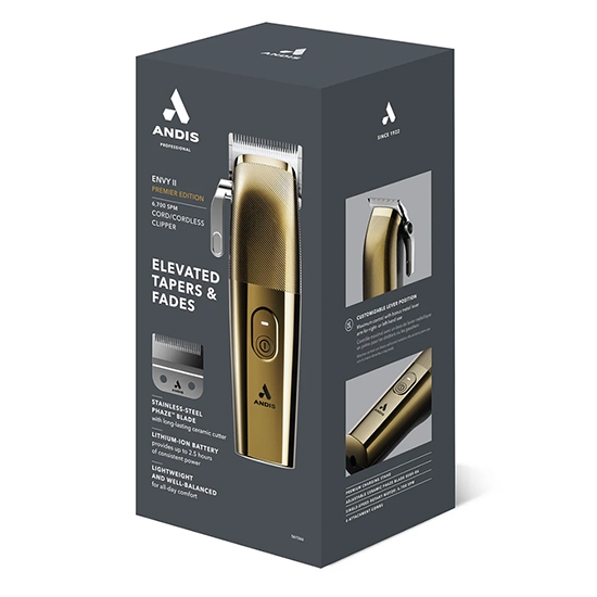 Imagine Masina de tuns ANDIS - Envy II - 6.700 SPM - Gold - fara fir 