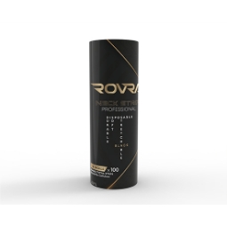 Снимка на Хартиени яки за бръснар Rovrа комплект 5 ролки - Черни