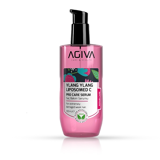 Снимка на Възстановяващ серум за коса - AGIVA -  Ylang Ylang Liposomed C - 100 ml   