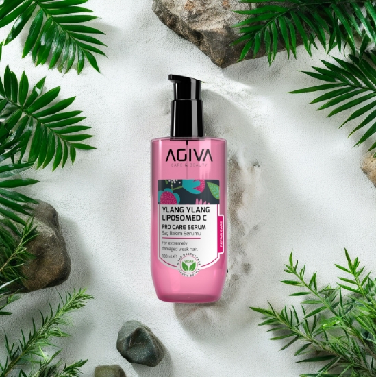 Снимка на Възстановяващ серум за коса - AGIVA -  Ylang Ylang Liposomed C - 100 ml   