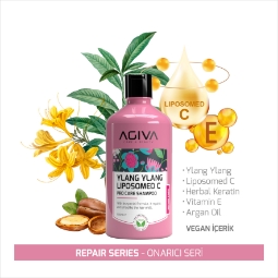 Sampon reparator pentru par - AGIVA -  Ylang Ylang Liposomed C - 500 ml   