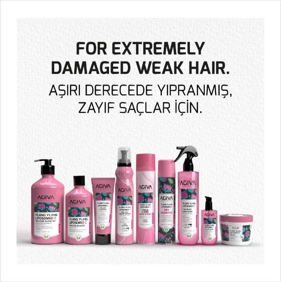 Imagine Fixativ pentru par - AGIVA -  Ylang Ylang Liposomed C - 250 ml 