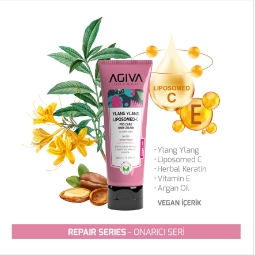 Възстановяващ крем за коса - AGIVA -  Ylang Ylang Liposomed C - 250 ml   