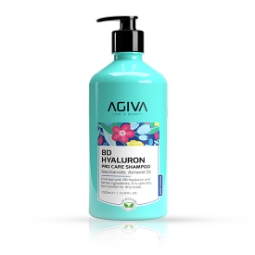 Imagine Sampon hidratant pentru par - AGIVA -  8D HYALURON - 1000 ml  