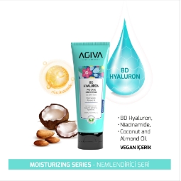 Хидратиращ крем за коса - AGIVA - 8D Hyaluron - 250 ml 