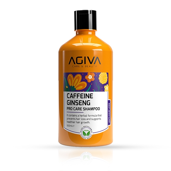 Imagine Sampon revitalizant pentru par - AGIVA -  Cafeine Ginseng - 500 ml   
