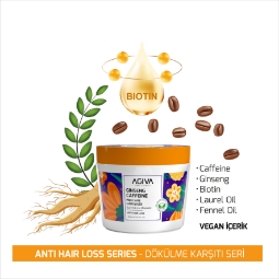 Masca revitalizanta pentru par - AGIVA -  Caffein Ginseng - 300 ml 