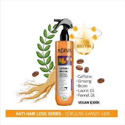Двуфазен балсам за коса - AGIVA -  Caffeine Ginseng - 400 мл