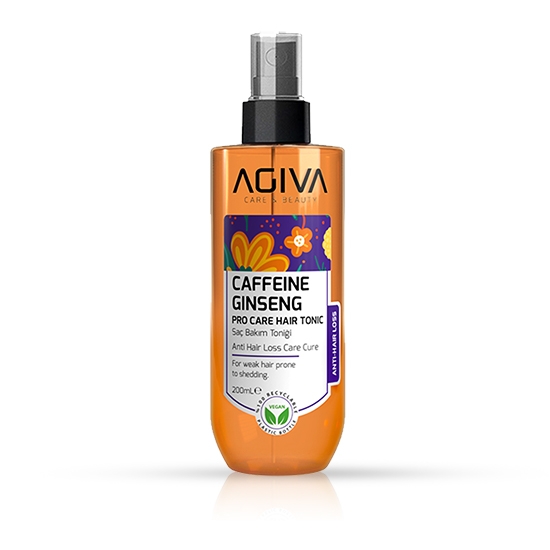Imagine Hair tonic spray pentru par - AGIVA - Caffeine Ginseng - 200 ml  